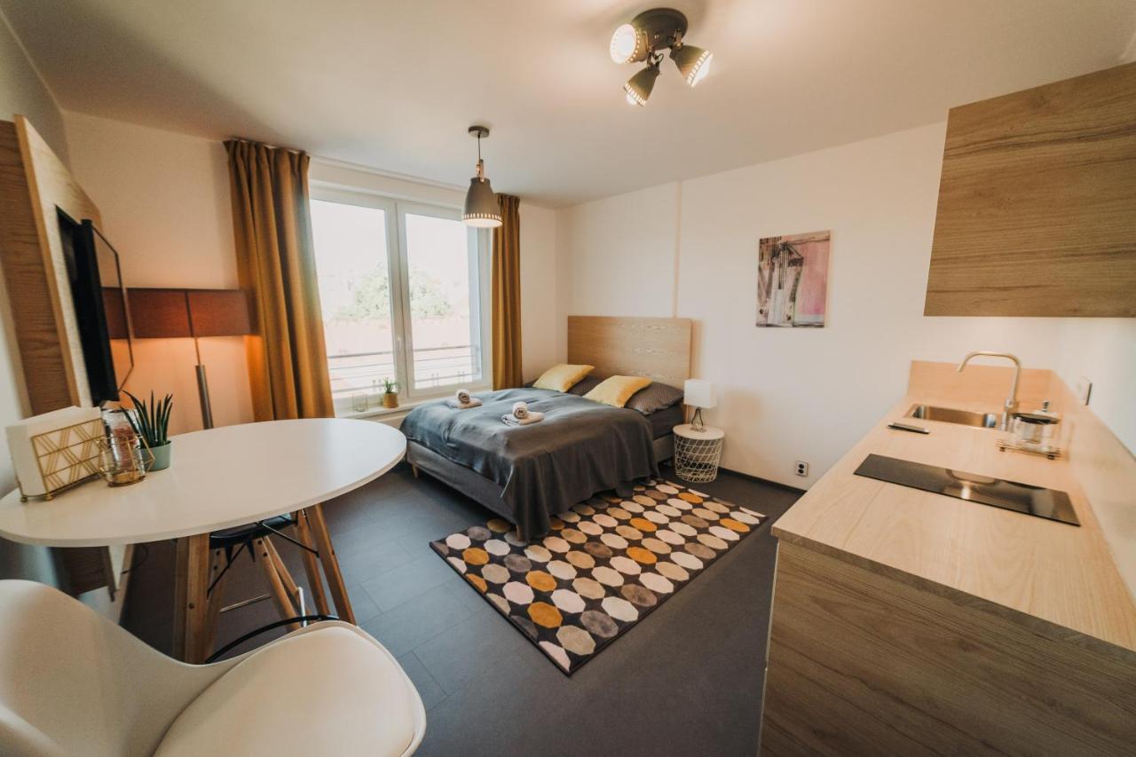 Beautiful New Studio, 400M From The Square Appartement Plzeň Buitenkant foto